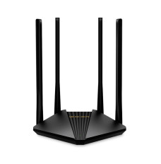 Mercusys AC1200 Wireless Dual Band Gigabit Router MR30G 802.11ac, 867+300 Mbit/s, Ethernet LAN (RJ-45) ports 2× Gigabit LAN Ports, Antenna type 4× 5 dBi Fixed Omni-Directional Antennas, Black