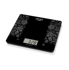 Adler Kitchen scale AD 3171 Maximum weight (capacity) 10 kg, Graduation 1 g, Display type LCD, Black