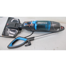 SALE OUT. Bissell Vac&Steam Steam Cleaner | Bissell | Vacuum and steam cleaner | Vac & Steam | Power 1600 W | Steam pressure Not Applicable. Works with Flash Heater Technology bar | Water tank capacity 0.4 L | Blue/Titanium | UNPACKED, USED, DIRTY, SCRATC
