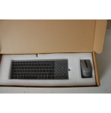 SALE OUT. Dell | Keyboard and Mouse | KM7120W | Wireless | 2.4 GHz, Bluetooth 5.0 | Batteries included | US | REFURBISHED, NO ORIGINAL PACKAGING, SCRATCHED MOUSE | Bluetooth | Titan Gray | Numeric keypad | Wireless connection | Dell | Keyboard and Mouse |