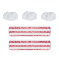 Polti Vaporetto Kit of 2 Cloths and 3 Sockettes PAEU0324 Suitable for Polti Vaporetto models: Pro, Classic, Forever Exclusive, Evolution, Edition and Vaporetto 2085 series