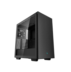 Deepcool MID TOWER CASE CH510 Side window, Black, Mid-Tower, Power supply included No