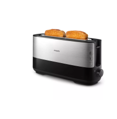 Philips Toaster HD2692/90 Viva Collection Power 950 W, Number of slots 2, Housing material  Metal/Plastic, Black