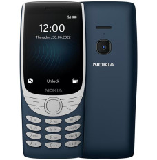 Nokia 8210 Blue, 2.8 ", TFT LCD, 240 x 320, Unisoc, T107, Internal RAM 0.048 GB, 0.128 GB, microSDHC, Dual SIM, Main camera 0.3 MP, 1450  mAh