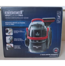 SALE OUT. Bissell SpotClean Pro Spot Cleaner,DAMAGED PACKAGING | Bissell | Spot Cleaner | SpotClean Pro | Corded operating | Handheld | Washing function | 750 W | - V | Operating time (max)  min | Red/Titanium | Warranty 24 month(s) | DAMAGED PACKAGING