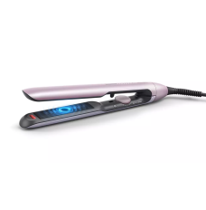 Philips Hair Straitghtener BHS530/00 Warranty 24 month(s) Ceramic heating system Ionic function Display LED Temperature (max) 230 °C Number of heating levels 12 Metallic Pink