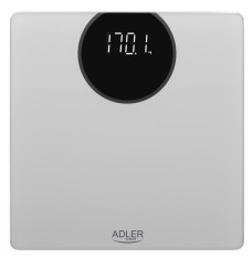 Adler Bathroom scale AD 8175	 Maximum weight (capacity) 180 kg Accuracy 100 g Silver