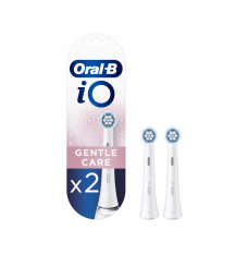 Oral-B Toothbrush replacement iO Gentle Care Heads For adults Number of brush heads included 2 Number of teeth brushing modes Does not apply White