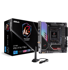 ASRock Z790 PG-ITX/TB4 Processor family Intel, Processor socket  LGA1700, DDR5 DIMM, Memory slots 2, Supported hard disk drive interfaces 	SATA, M.2, Number of SATA connectors 3, Chipset Intel Z790, Mini-ITX