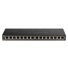 D-Link 16-Port Gigabit Desktop Switch DGS-1016S Unmanaged, Desktop