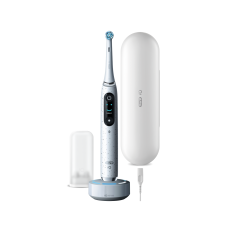 Oral-B | iO10 Series | Electric Toothbrush | Rechargeable | For adults | ml | Number of heads | Stardust White | Number of brush heads included 1 | Number of teeth brushing modes 7