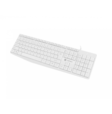 Natec Keyboard Nautilus NKL-1951 Wired, US, USB Type-A, White