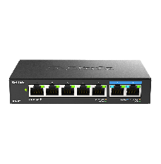 D-Link 7-Port Multi-Gigabit Unmanaged Switch DMS-107/E Unmanaged, Desktop