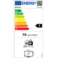 Sony KD55X85L 55" (139cm) 4K Ultra HD Smart Google Full Array LED TV