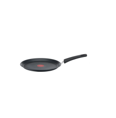 TEFAL Pancake Pan G2703872 Easy Chef Crepe, Diameter 25 cm, Suitable for induction hob, Fixed handle, Black
