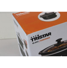 SALE OUT. Tristar VS-3915 Slowcooker, Black Tristar Slowcooker VS-3915 180 W, 3.5 L, Number of programs 3, Black, DAMAGEN PACKAGING
