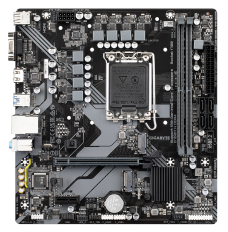 Gigabyte B760M H DDR4 1.0 M/B Processor family Intel, Processor socket LGA1700, DDR4 DIMM, Memory slots 2, Supported hard disk drive interfaces 	SATA, M.2, Number of SATA connectors 4, Chipset Intel B760 Express, Micro ATX