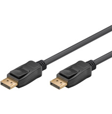 Goobay DisplayPort Connector Cable 1.4 64798  Black, DP to DP, 2 m