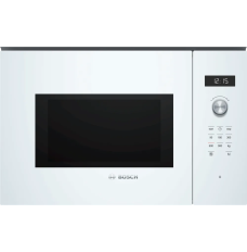 Bosch Microwave Oven | BFL554MW0 Series 6 | Built-in | 25 L | 900 W | White