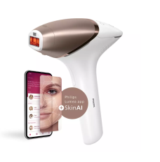 Philips | IPL Hair remover with SenseIQ | BRI973/00 | Bulb lifetime (flashes) 450.000 | Number of power levels 5 | White/Rose Gold
