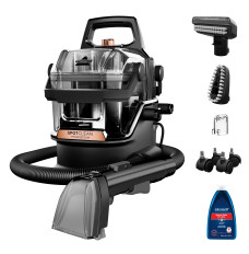 Bissell Portable Carpet and Upholstery Cleaner SpotClean HydroSteam Pro Corded operating Washing function 1000 W Black