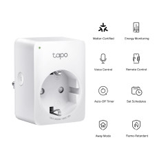 TP-LINK | Mini Smart Wi-Fi Plug, Energy Monitoring | Tapo P110M