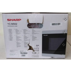 SALE OUT.  Sharp | Microwave Oven | YC-MS02E-W | Free standing | 20 L | 800 W | White | DAMAGED PACKAGING | Sharp | Microwave Oven | YC-MS02E-W | Free standing | 20 L | 800 W | White | DAMAGED PACKAGING
