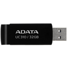 ADATA USB Flash Drive UC310 32 GB USB 3.2 Gen1 Black