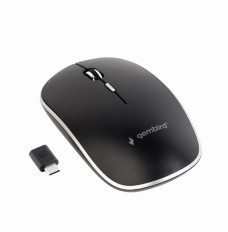 Gembird Silent Optical Mouse MUSW-4BSC-01 Wireless Black USB-C