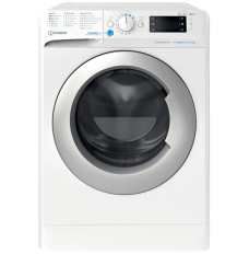 INDESIT | Washing Machine with Dryer | BDE 86436 WSV EE | Energy efficiency class A/D | Front loading | Washing capacity 8 kg | 1400 RPM | Depth 54 cm | Width 59.5 cm | LCD | Drying system | Drying capacity 6 kg | White