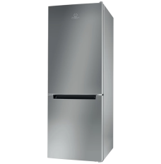 INDESIT | Refrigerator | LI6 S2E S | Energy efficiency class E | Free standing | Combi | Height 158.8 cm | Fridge net capacity 197 L | Freezer net capacity 75 L | 39 dB | Silver