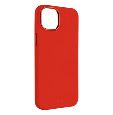 Fixed | MagFlow | Back cover | Apple | iPhone 15 | Liquid silicon | Red