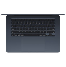 Apple MacBook | Air | Midnight | 15 " | IPS | 2880 x 1864 pixels | Apple M3 | 8 GB | SSD 256 GB | Apple M3 chip 8-core CPU/10-core GPU | macOS | 802.11ax | Bluetooth version 5.3 | Keyboard language English | Keyboard backlit | Warranty 12 month(s)