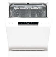 AquaStop function | White | Display | Energy efficiency class E | Number of place settings 16 | Number of programs 6 | Dishwasher | GS643E90W | Free standing | Width 60 cm