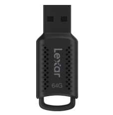 Lexar | USB Flash Drive | JumpDrive V400 | 64 GB | USB 3.0 | Black