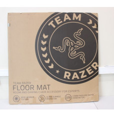 SALE OUT. Razer Team Razer Floor Mat, Black/Green | Team Razer Floor Mat Floor Rug | Black/Green | DAMAGED PACKAGING