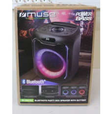 SALE OUT. Muse Party Box Bluetooth Speaker With USB Port, DAMAGED PACKAGING, SCRATCHES ON BACK | Party Box Speaker With USB Port | M-1803 DJ | DAMAGED PACKAGING, SCRATCHES ON BACK | 150 W | Bluetooth | Black | Wireless connection