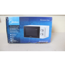 SALE OUT. Midea MG720C2AT Microwave oven with Grill, Microwave 700 W, Grill 1000 W, 20 L, White, DAMAGED PACKAGING | Microwave oven with Grill | MG720C2AT | Free standing | 20 L | 700 W | Grill | White | DAMAGED PACKAGING