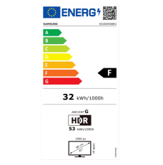 LS32DG500EUXEN | 32 " | IPS | QHD | 16:9 | 180 Hz | 1 ms | 2560 x 1440 pixels | 350 cd/m² | HDMI ports quantity 1 | Black