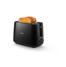 Philips Daily Collection Toaster | HD2581/90 | Power 900 W | Number of slots 2 | Housing material Plastic | Black