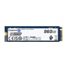 Kingston SSD | DC2000B | 960 GB | SSD form factor M.2 2280 | Solid-state drive interface PCIe NVMe Gen 4.0 (x4) | Read speed 7000 MB/s | Write speed 1300 MB/s