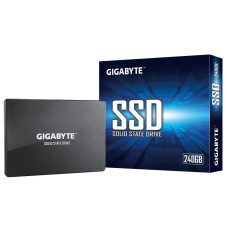 SSD GIGABYTE 240GB SATA 3.0 Write speed 420 MBytes/sec Read speed 500 MBytes/sec 2,5" MTBF 2000000 hours GP-GSTFS31240GNTD