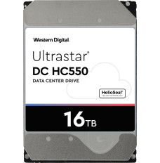 HDD WESTERN DIGITAL ULTRASTAR Ultrastar DC HC550 16TB SATA 3.0 512 MB 7200 rpm 3,5" 0F38462