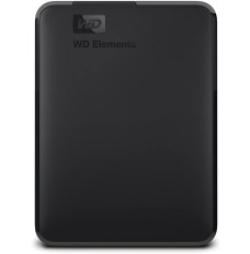 External HDD WESTERN DIGITAL Elements Portable WDBU6Y0050BBK-WESN 5TB USB 3.0 Colour Black WDBU6Y0050BBK-WESN