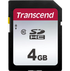 MEMORY SDHC 4GB C10/TS4GSDC300S TRANSCEND