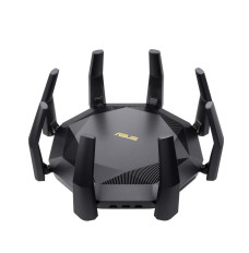 Wireless Router ASUS 6000 Mbps Mesh Wi-Fi 6 USB 3.1 9x10/100/1000M 1x10GbE 1xSPF+ Number of antennas 8 RT-AX89X