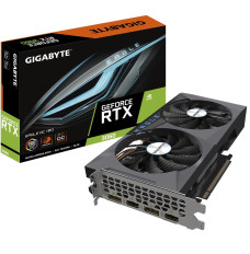 Graphics Card GIGABYTE NVIDIA GeForce RTX 3060 12 GB 192 bit PCIE 4.0 16x GDDR6 Memory 15000 MHz GPU 1807 MHz 2xHDMI 2xDisplayPort GV-N3060EAGLEOC-12GD2.0
