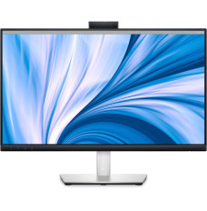 LCD Monitor DELL C2423H 23.8" Business Panel IPS 1920x1080 16:9 60Hz Matte 5 ms Speakers Camera Swivel Pivot Height adjustable Tilt Colour Black / Silver 210-BDSL