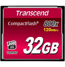 MEMORY COMPACT FLASH 32GB/800X TS32GCF800 TRANSCEND