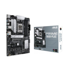 Mainboard ASUS AMD B650 SAM5 ATX Memory DDR5 Memory slots 4 2xPCI-Express 4.0 1x 2xPCI-Express 4.0 16x 2xM.2 1xHDMI 1xDisplayPort 2xUSB 2.0 5xUSB 3.2 1xUSB-C 1xOptical S/PDIF 1xRJ45 5xAudio port PRIMEB650-PLUS